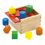 Viga Wooden Shape Sorting Box  